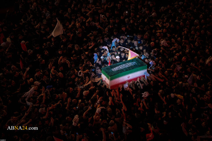 Foto / Devrim Şehidi Liderin Mübarek Naaşının Kerbela-i Mualla’daki Cenaze Töreni - 1