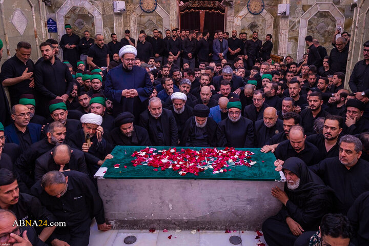 Foto / Devrim Şehidi Liderin Mübarek Naaşının Kerbela-i Mualla’daki Cenaze Töreni - 1
