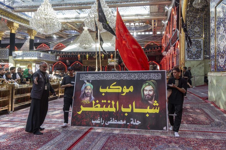 تقرير مصور/ مواكبُ العزاء تُحيي ذكرى شهادة الإمام زين العابدين (عليه السلام) في كربلاء المقدسة