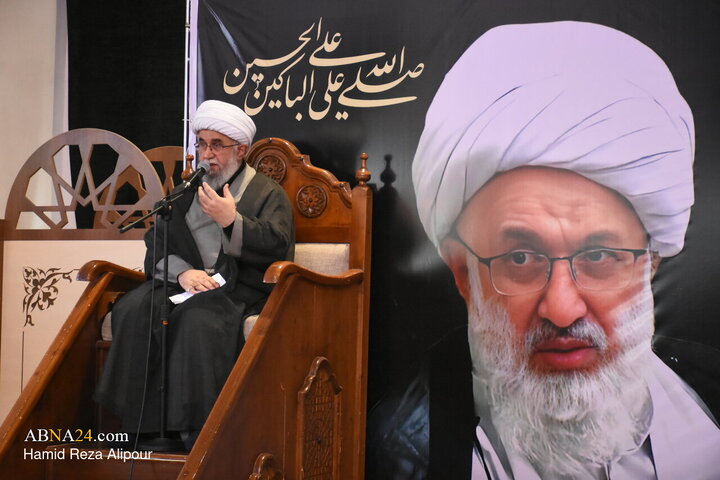 مراسم سوم درگذشت رئیس حوزه علمیه فومن با سخنرانی آیت‌الله رمضانی