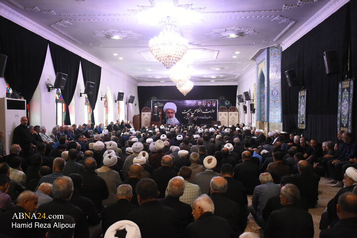 مراسم سوم درگذشت رئیس حوزه علمیه فومن با سخنرانی آیت‌الله رمضانی