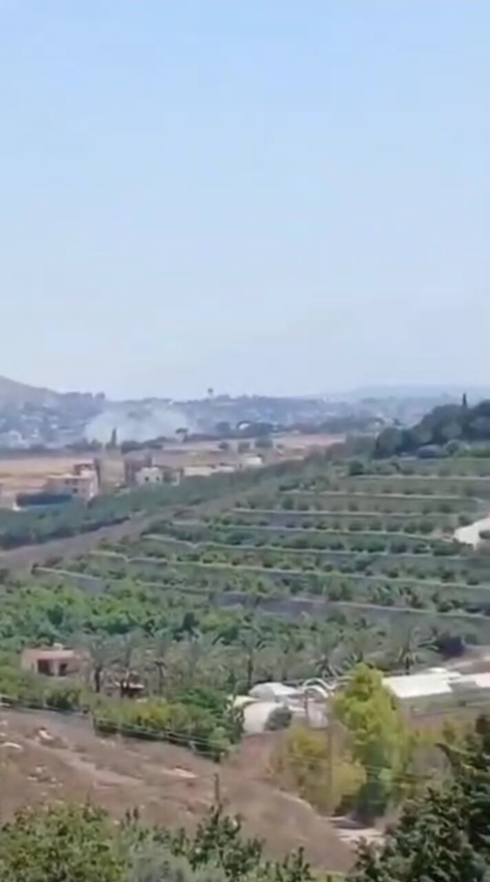 Video| Mga Pag-atake ng Drone ng Hukbong Israeli sa Timog Lebanon; Target ang Bayan ng Kfar Tibnit