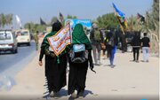 Video: A recollection of presence of martyr “Seyyedeh Bushra Hosseini Khamenei” during Arbaeen pilgrimage walk
