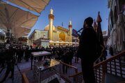 Ceremonia de luto por el Imam Sayyad por parte de los servidores del Santuario del Imam Ali(P)