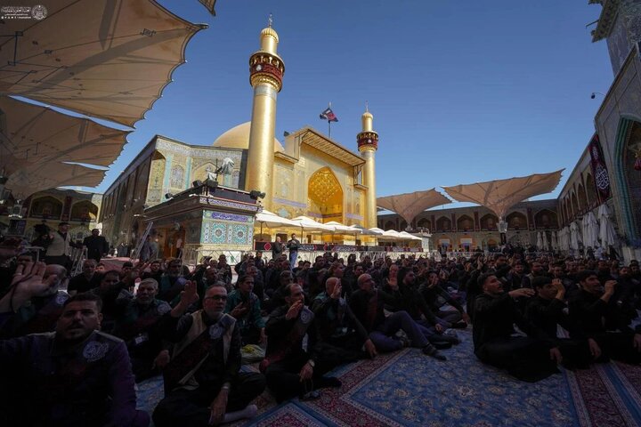 Photos: Imam Sajjad Mourning Ceremony by Servants of Alawi Shrine
