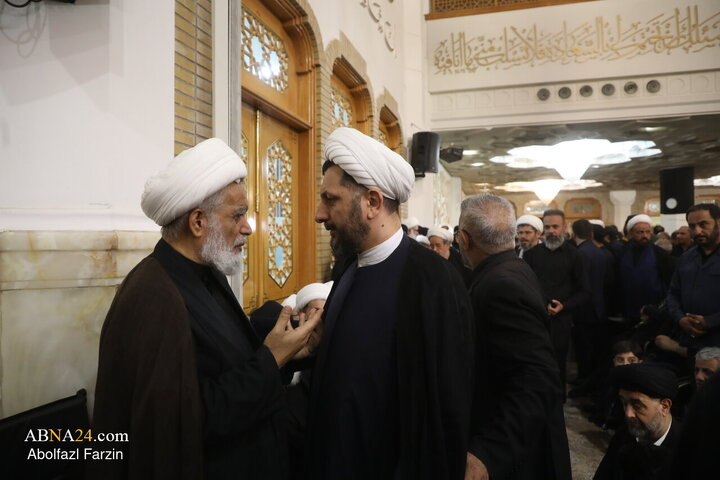 مراسم بزرگداشت رهبر شهید انقلاب در حرم حضرت معصومه(س)