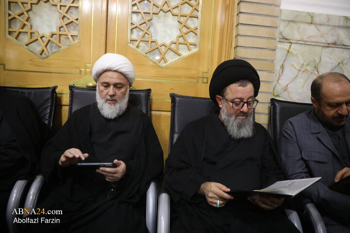 مراسم بزرگداشت رهبر شهید انقلاب در حرم حضرت معصومه(س)