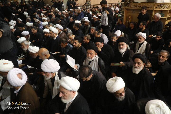 مراسم بزرگداشت رهبر شهید انقلاب در حرم حضرت معصومه(س)
