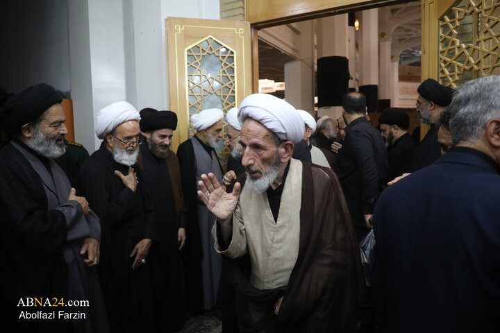 مراسم بزرگداشت رهبر شهید انقلاب در حرم حضرت معصومه(س)