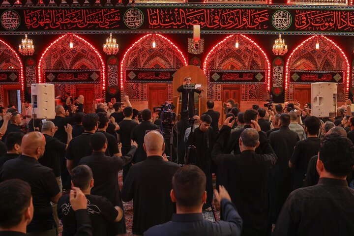 تقرير مصور/ إقامة مجلس عزاء ذكرى شهادة الإمام السجاد (عليه السلام) في العتبة العباسية المقدسة