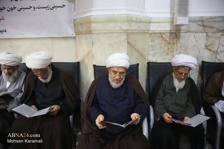 مراسم بزرگداشت رهبر شهید انقلاب از سوی جامعه مدرسین