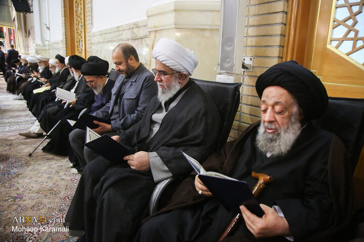 مراسم بزرگداشت رهبر شهید انقلاب از سوی جامعه مدرسین