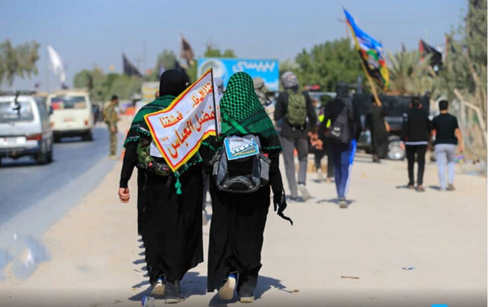 Video: A recollection of presence of martyr “Seyyedeh Bushra Hosseini Khamenei” during Arbaeen pilgrimage walk