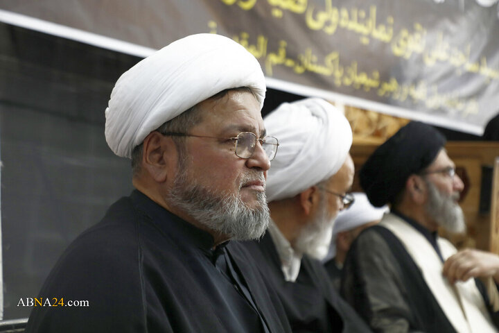 مراسم بزرگداشت رهبر شهید از طرف نماینده ولی‌فقیه و رئیس نهضت جعفریه پاکستان
