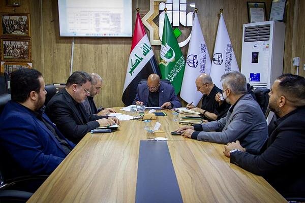 مناقشة تحضيرات المؤتمر العلمي الدولي لفكر الإمام الحسن المجتبى (عليه السلام) الدولي الثالث عشر