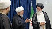 Photos: Sayyed Naqvi Meets Ayatollah Araki in Qom, Discusses System‑Based Jurisprudence and Islamic Civilization