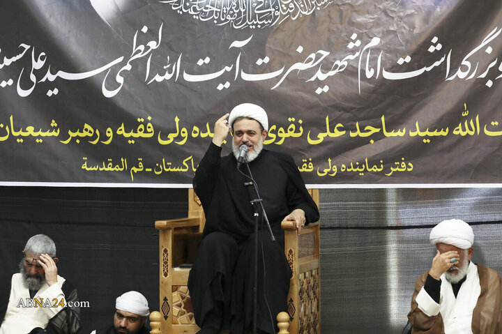 Photos: Commemoration Ceremony for Martyred Leader Hosted by Representative of the Supreme Leader and Head of Pakistan's Jafaria Movement