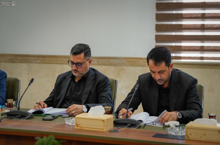 تقرير مصور/ انعقاد اجتماع لمراجعة وتقييم أسبوع الغدير الدولي لعام 1447هـ  في العتبة العلوية المقدسة