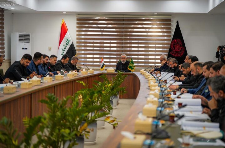 تقرير مصور/ انعقاد اجتماع لمراجعة وتقييم أسبوع الغدير الدولي لعام 1447هـ  في العتبة العلوية المقدسة