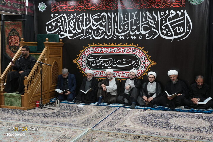 مراسم بزرگداشت رهبر شهید انقلاب در مرکز اسلامی مسکو