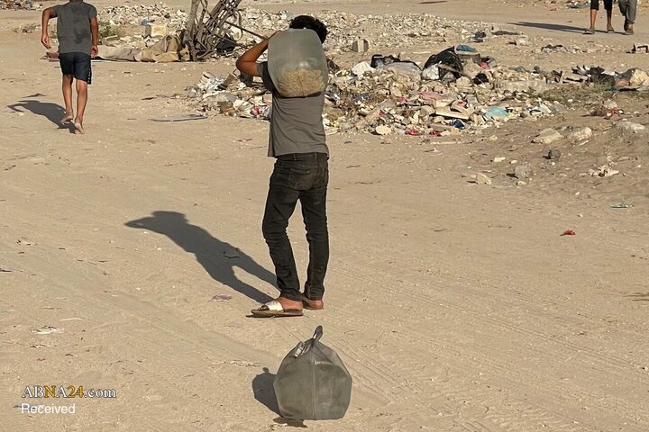 Foto / Gazze'de Eşine Az Rastlanır Susuzluk Faciası