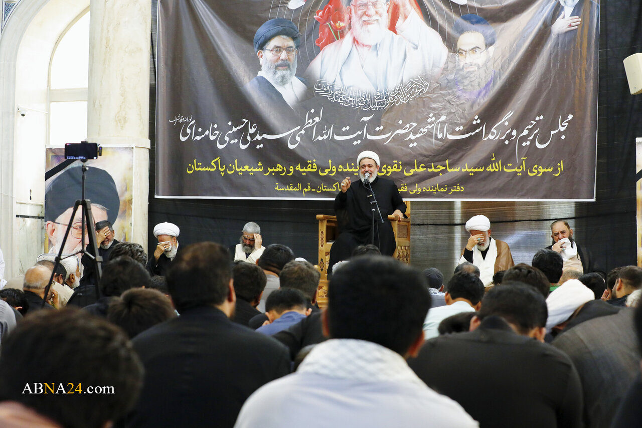 Photos: Commemoration Ceremony for Martyred Leader Hosted by Representative of the Supreme Leader and Head of Pakistan's Jafaria Movement
