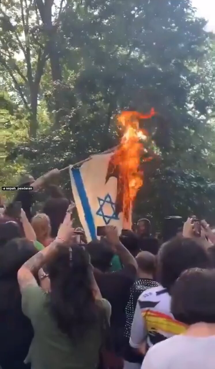 Video| Pagsunog ng Watawat ng Rehimeng Zionist sa New York