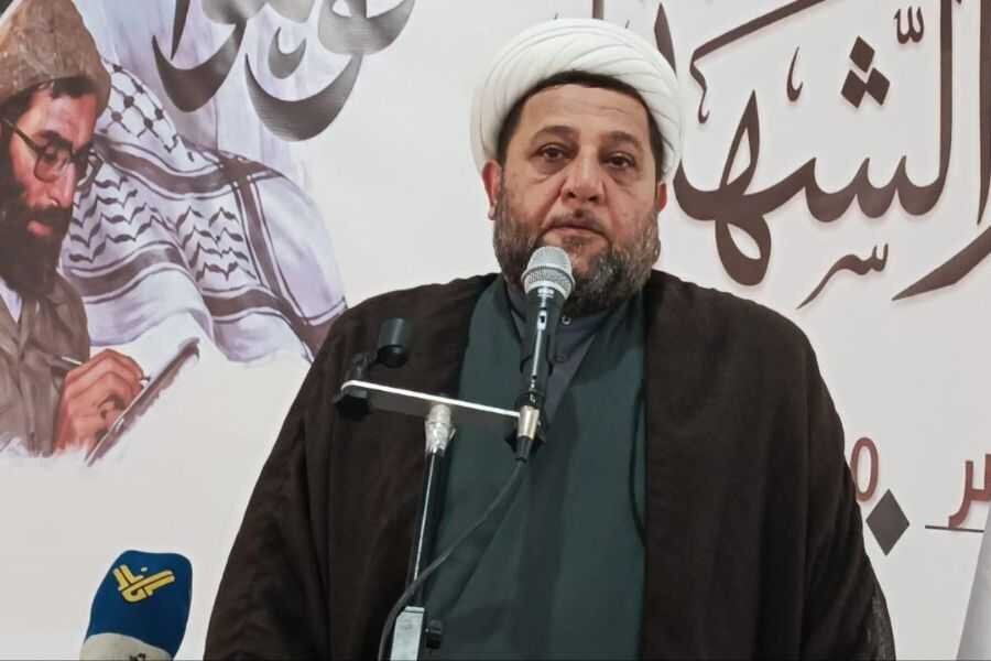 مراسم «امامِ شهدا» در الهرمل لبنان برگزار شد/ شیخ زین‌الدین: امام خامنه‌ای، هدایت‌گر امت به سوی آزادی بود