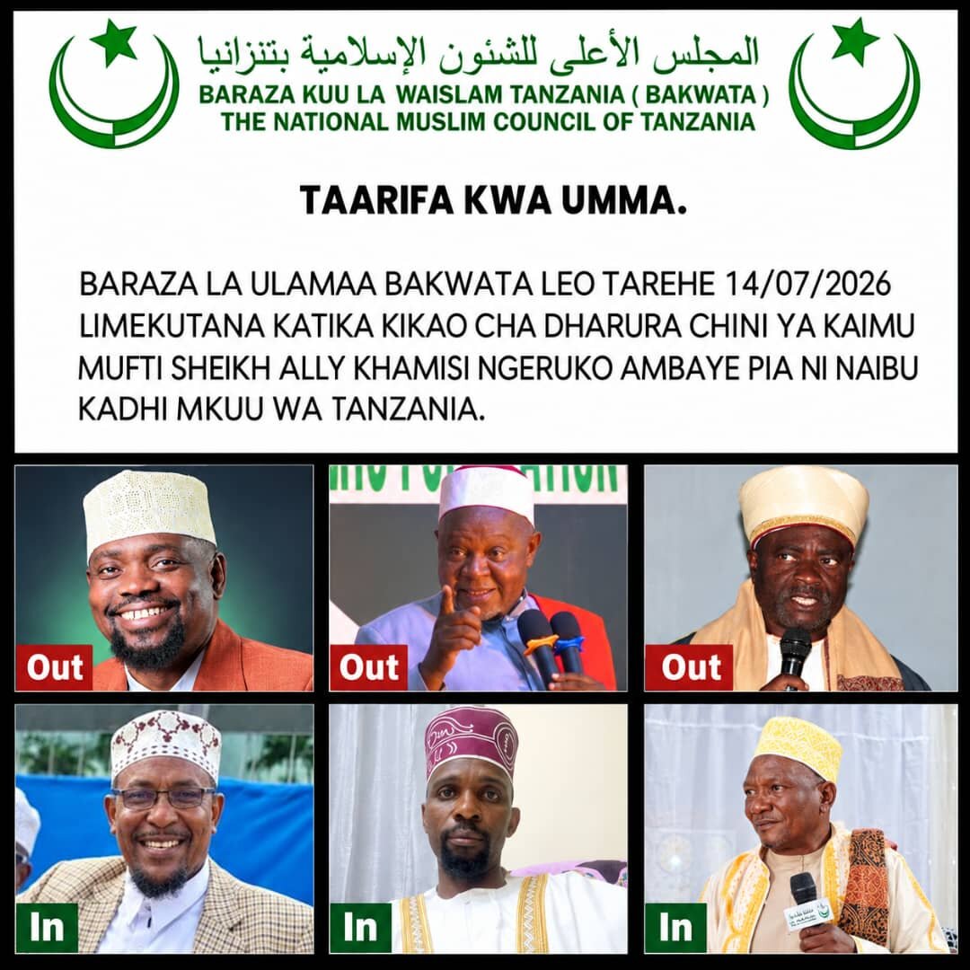 Baraza la Ulamaa BAKWATA Lamsimamisha Sheikh wa Mkoa wa Dar es Salaam, Lateua Kaimu Katika Nafasi Hiyo