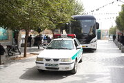 تقرير مصور/ استعدادات لأربعينية الإمام الحسين (ع). خدام العتبة المعصومية يتوجهون إلى العراق