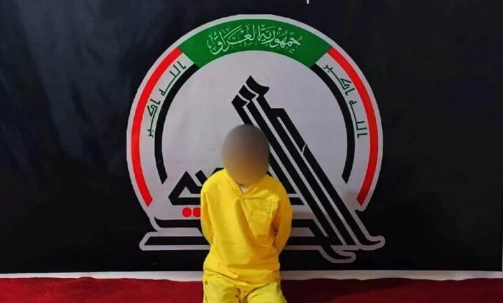 حشد الشعبی یکی از عناصر داعش را دستگیر کرد