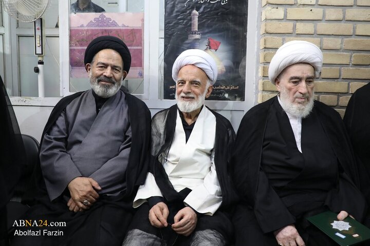 مراسم بزرگداشت رهبر شهید انقلاب از سوی آیت‌الله سیستانی در قم