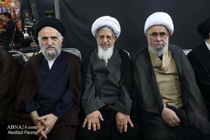 مراسم بزرگداشت رهبر شهید انقلاب از سوی آیت‌الله سیستانی در قم