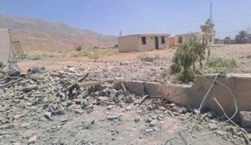 منشأة لتخزين القمح جنوب غربي ایران تتعرض للعدوان أميركي