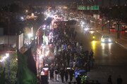 موكب أصحاب شهادات عليا في أربعينية الإمام الحسين(ع) ينطلق من البصرة