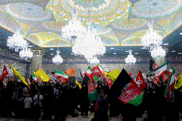 Rahoto Cikin Hotuna | Na Makokin Matan Afganistan Ga Shahidin Jagoran Al'umma A Haramin Sayyidah Ma’asumah As Qom