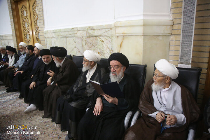 مراسم بزرگداشت رهبر شهید انقلاب از سوی آیت‌الله مکارم شیرازی