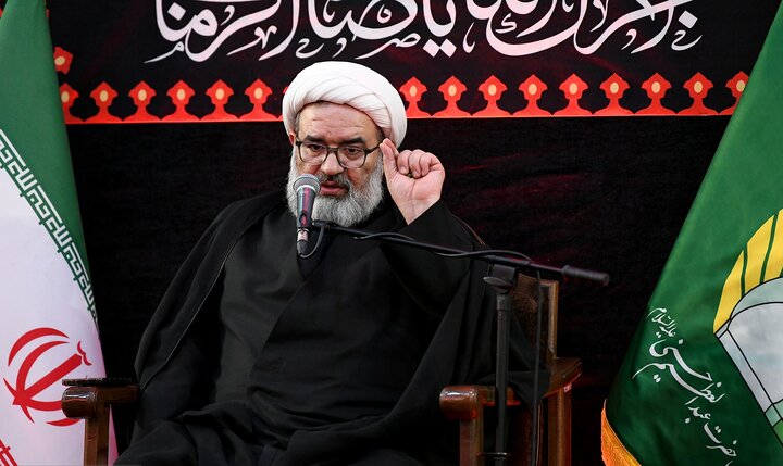 گزارش تصویری/ مراسم عزاداری دهه سوم محرم در حرم حضرت عبدالعظیم(ع)