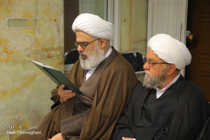 مراسم بزرگداشت رهبر شهید انقلاب از سوی آیت‌الله نوری همدانی