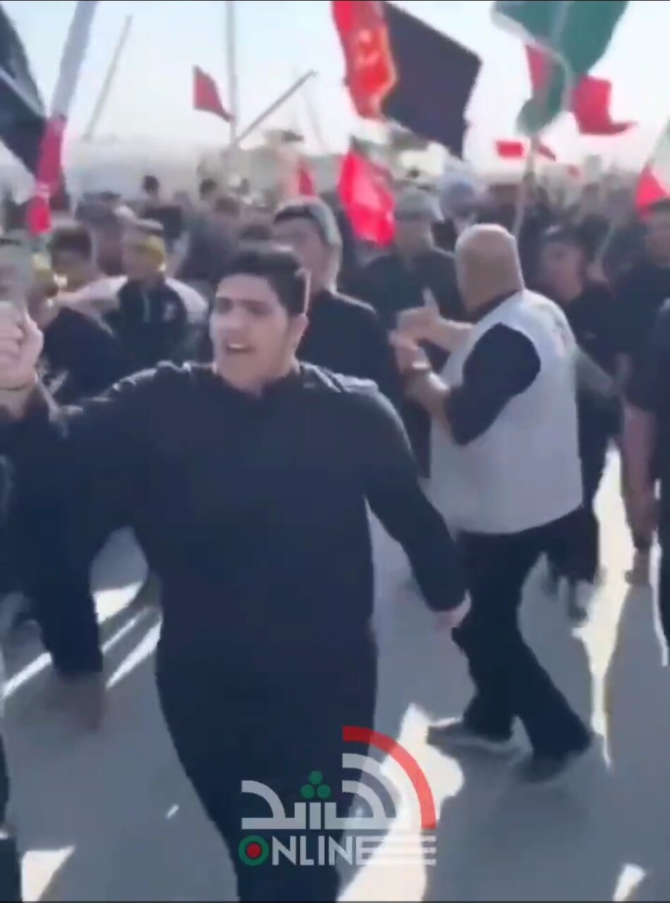 Video| Mga Larawan ng Mainit at Masiglang Pagtanggap ng mga Tao sa Timog Iraq sa mga Iranian Pilgrim na Naglalakad para sa Seremonya ng Arba'in