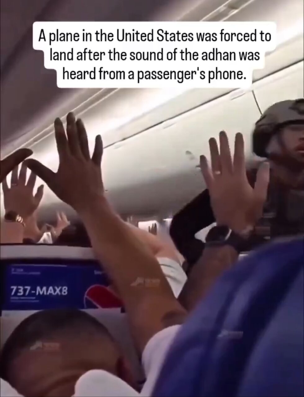 Video| Islamophobia sa himpapawid ng Amerika; Ang Tunog ng Adhan ay Nagdulot ng Pag-aresto sa Isang Amerikano