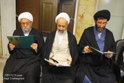 Foto / Ayetullah Nuri Hamedani Tarafından Şehit Rehber İçin Terhim Meclisi
