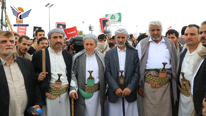 تقرير مصور/ صنعاء تشهد طوفانا بشريا غير مسبوق في مليونية "جمعة التحذير والنفير"