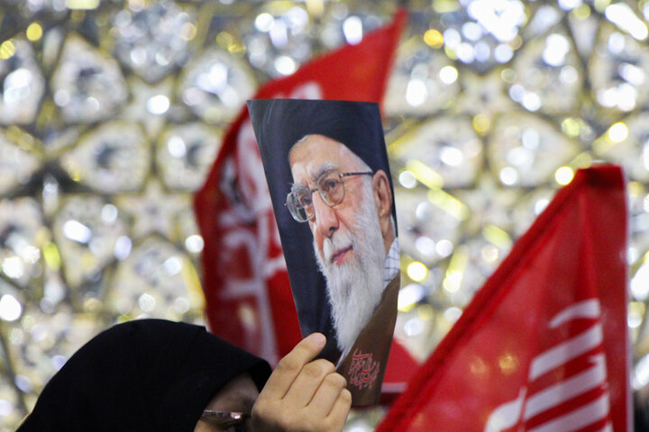 Photos: Mourning Ceremony of Martyred Leader by Afghan Women at Hazrat Masoumeh Holy Shrine