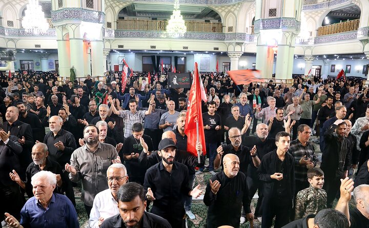 گزارش تصویری/ مراسم گرامیداشت رهبر شهید در حرم حضرت عبدالعظیم(ع)