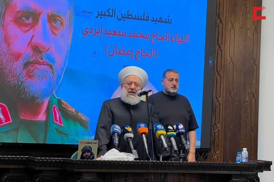مراسم بزرگداشت نخستین سالگرد شهادت حاج رمضان در بیروت برگزار شد + تصاویر