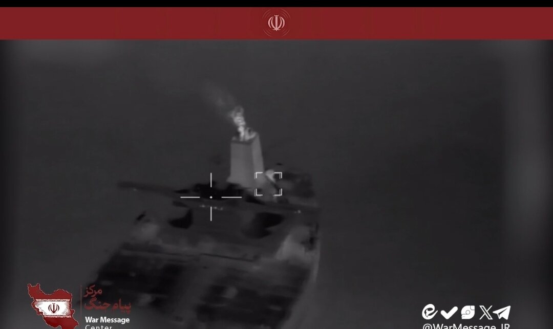 Video| Sa Kauna-unahang Pagkakataon; Tumpak na Pagtama sa Isang Lumalabag na Tanker sa Strait of Hormuz mula sa Pananaw ng mga Suicide Drone