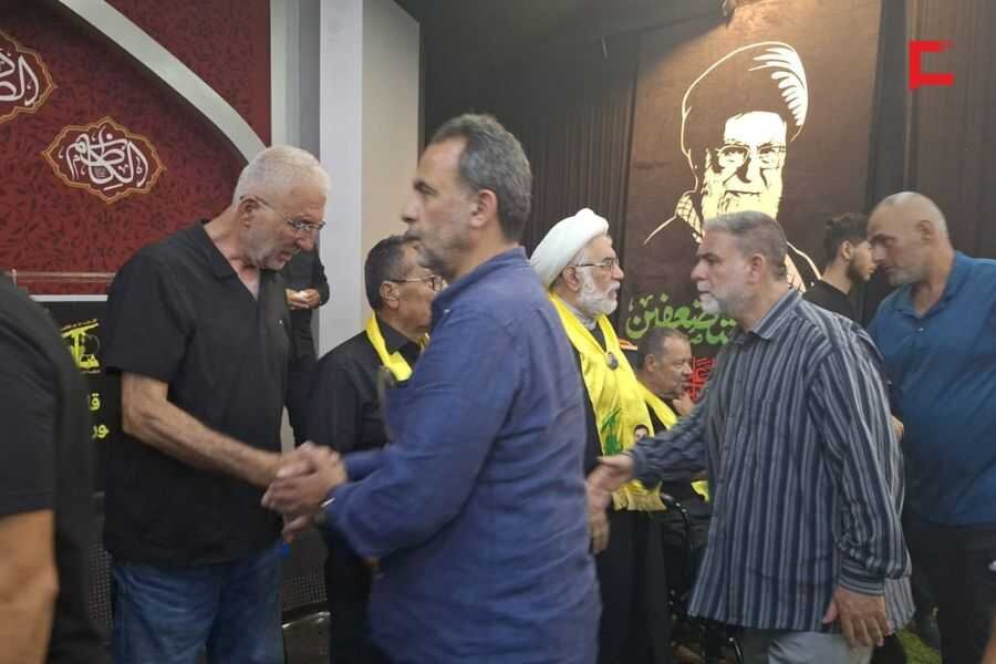 پیکر شهید «سید محمد حسن خلیل حسین» در ضاحیه جنوبی بیروت تشییع شد
