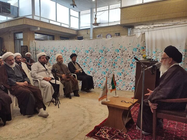  نشست مبلغان مهدوی در راهپیمایی اربعین، برگزار شد + تصاویر