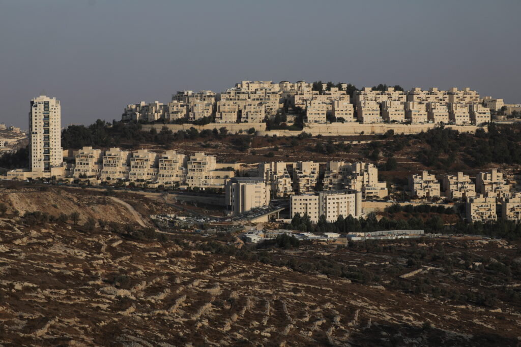 Palestinian anti-settlement group says Israel advancing 1,024 new settler units in West Bank